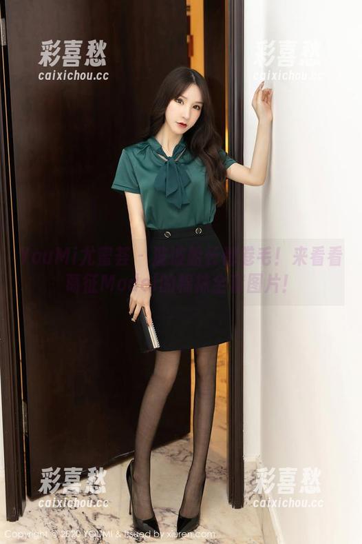 YouMi尤蜜荟-葛征Model YouMi尤蜜荟 - 波波船长都卷毛!来看看葛征Model的棉袜全套图片!