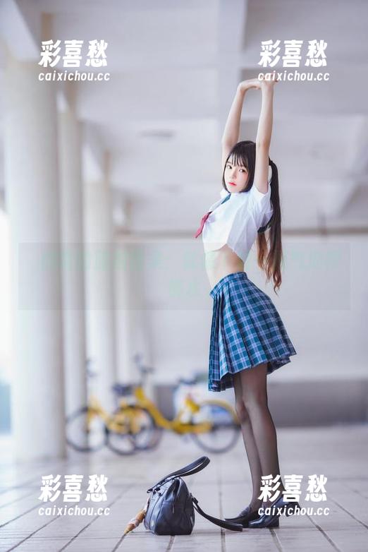 桜桃喵 桜桃喵的旅拍图集:就像下载一瓶气泡樱桃水